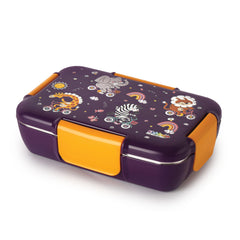 Magnus 3D Design Kids Lunch Box, 700ml Wild Wheels