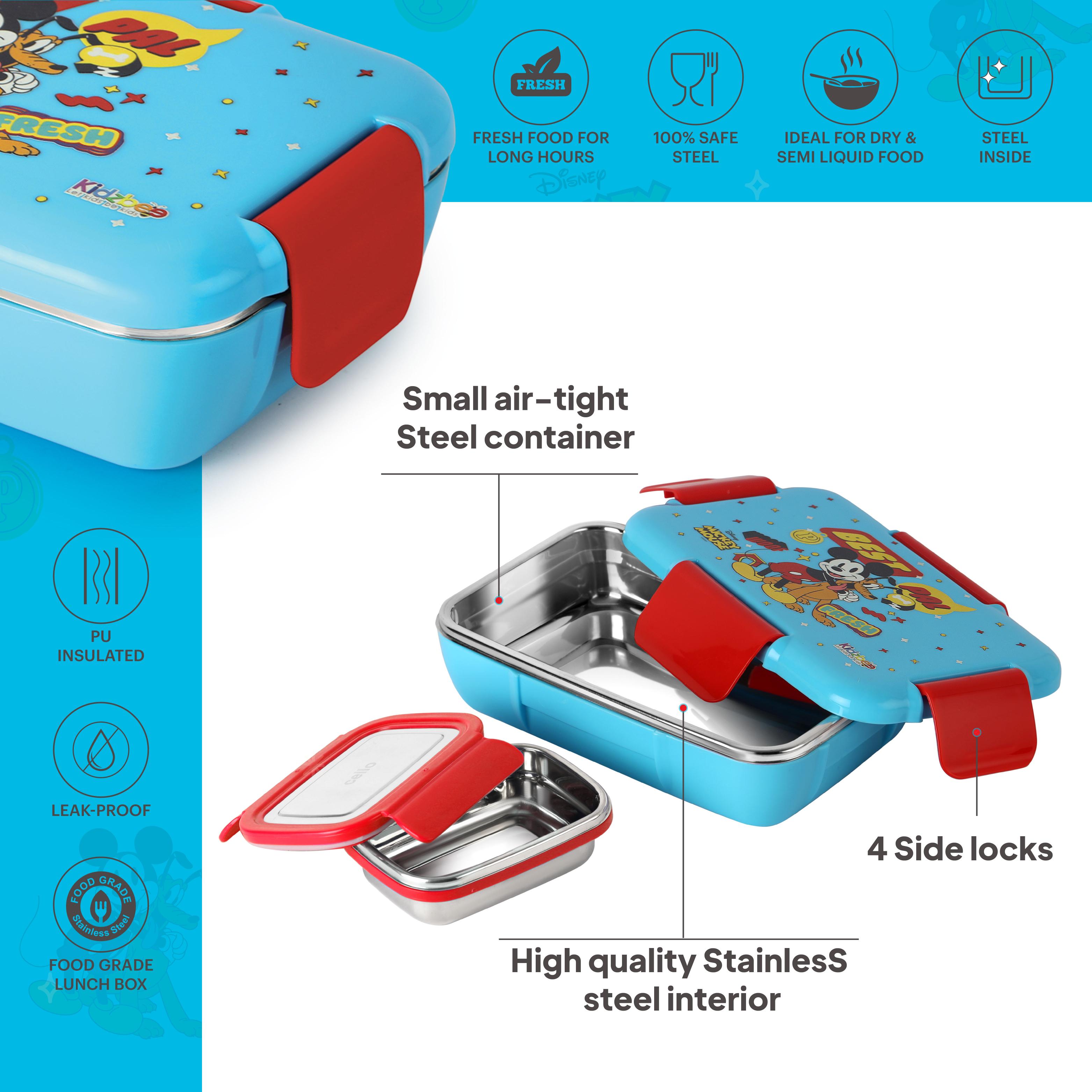 Magnus 3D Design Kids Lunch Box, 700ml Best Pals