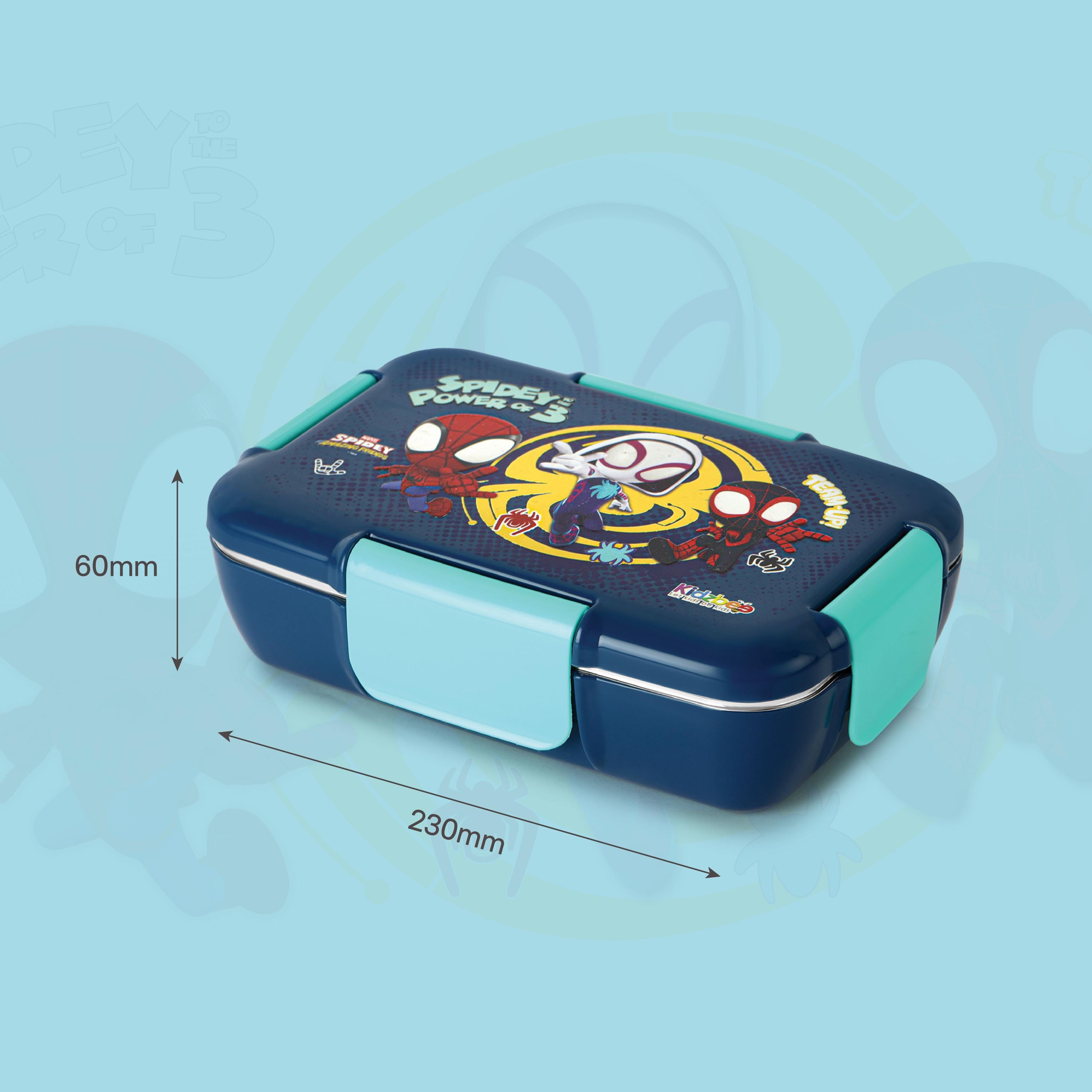 Magnus 3D Design Kids Lunch Box, 700ml Web Warriors