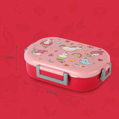Apollo 3D Design Insulated Kids Lunch Box, 700ml Pink Parade