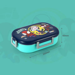 Apollo 3D Design Insulated Kids Lunch Box, 700ml Web Warriors