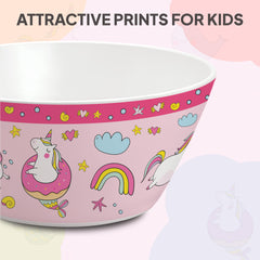Cone Kids Melamine Bowl, Set of 3 Pink Parade