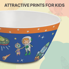 Cone Kids Melamine Bowl, Set of 3 Cosmic Explorer