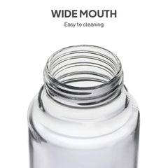 Hydra Glass Bottle 900ml Grey