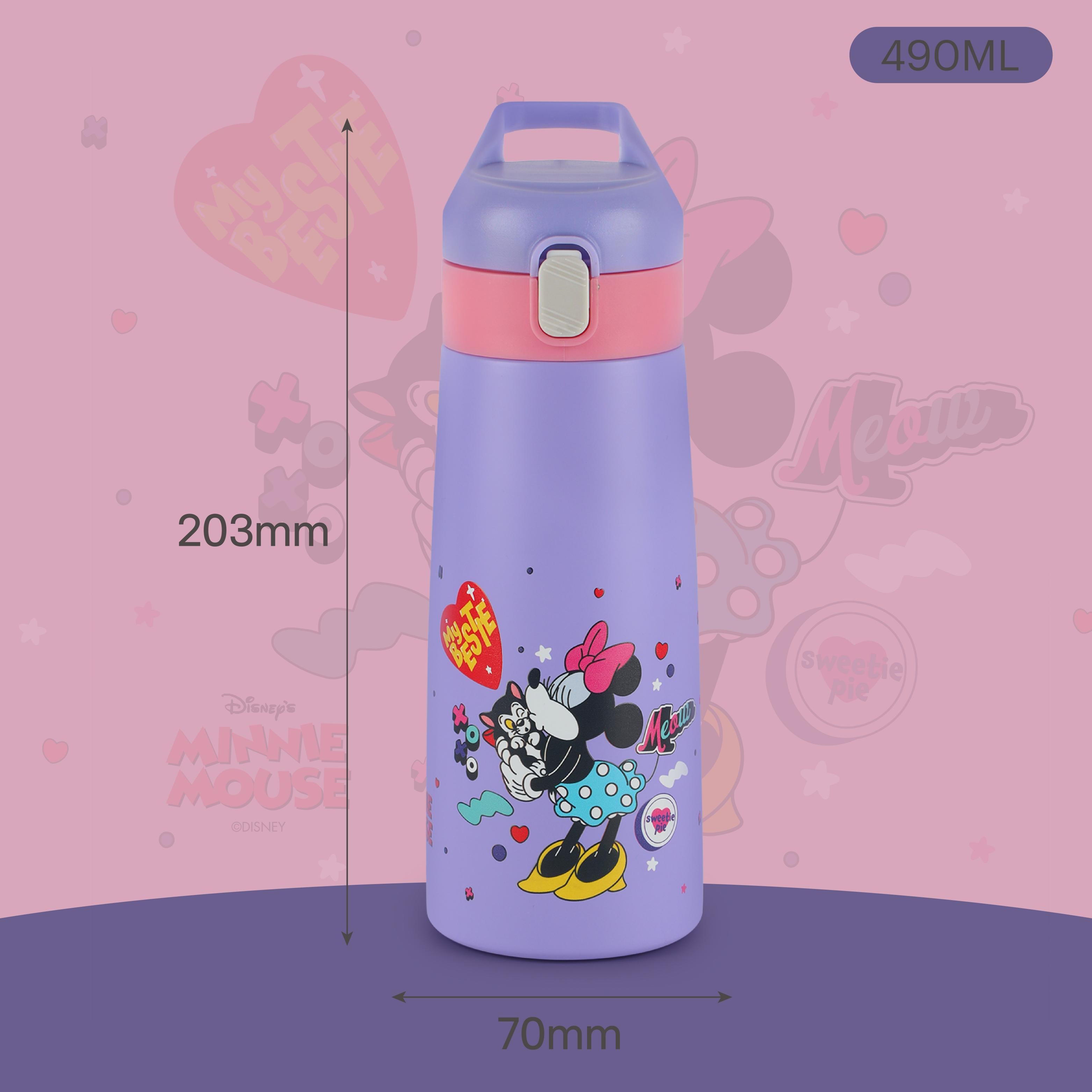 Gulp 3D Touch & Feel One Click Push Thermosteel Flask, 490 ml Cuddle Buddies