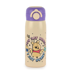 Giggle 3D Touch & Feel Sipper Thermosteel Flask, 380 ml Hunny Bear