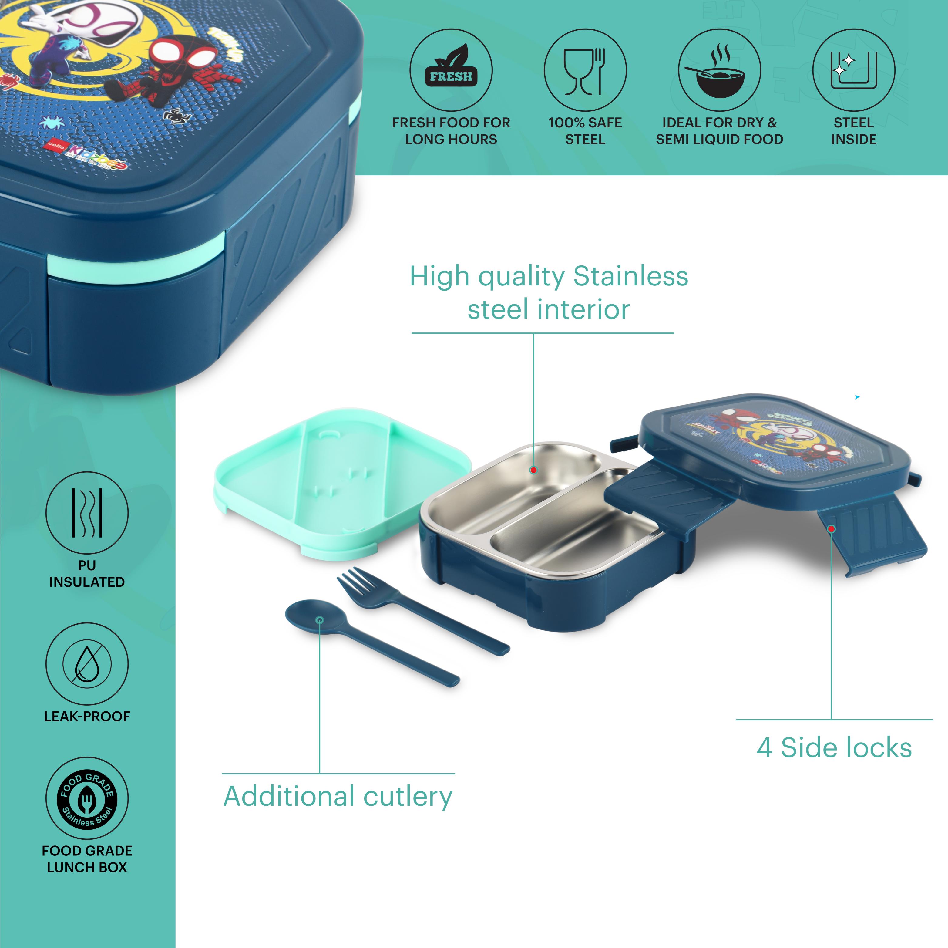 Zenith 3D Design Kids Lunch Box Web Warrior
