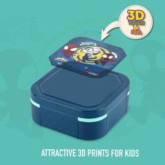 Zenith 3D Design Kids Lunch Box Web Warrior