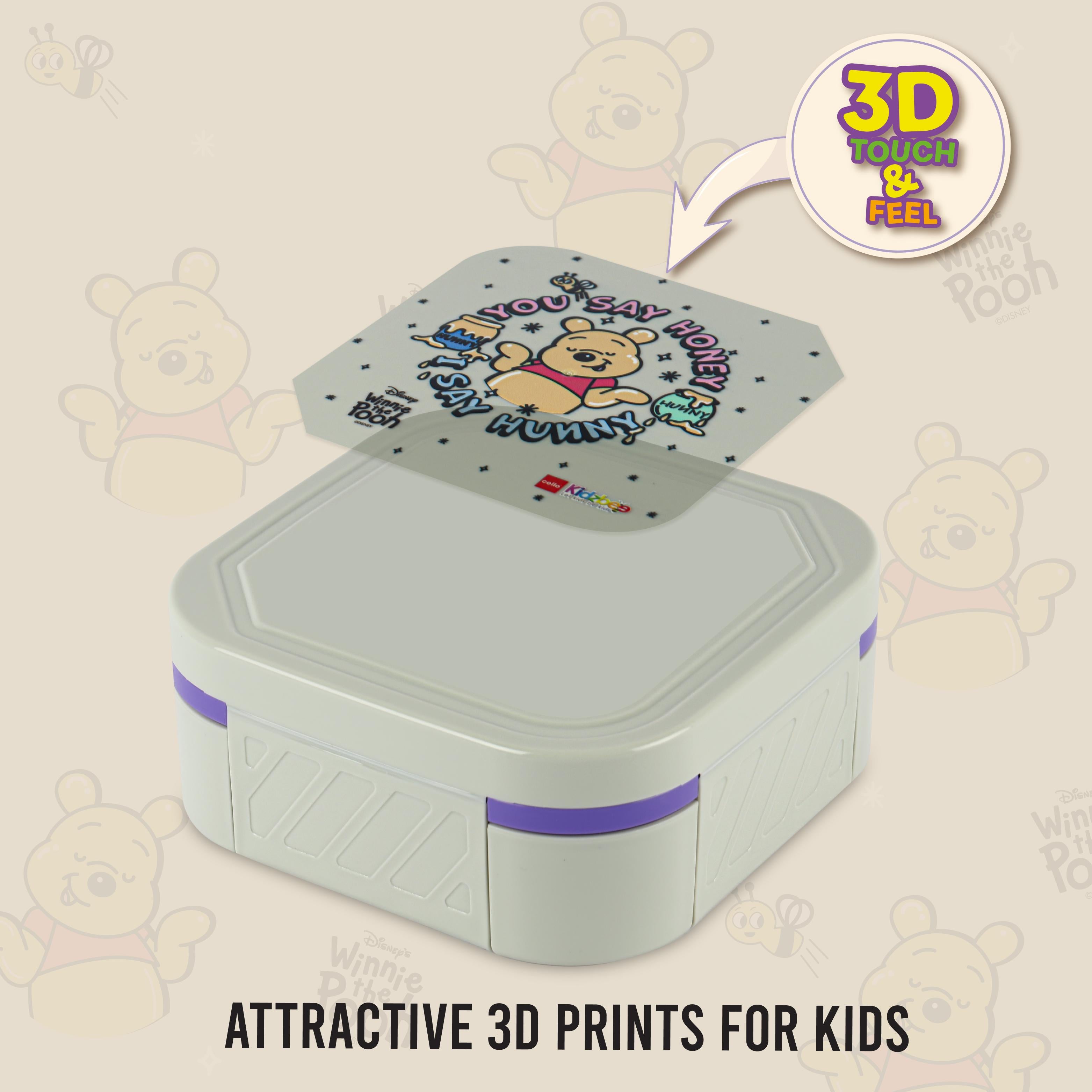 Zenith 3D Design Kids Lunch Box Hunny Bear