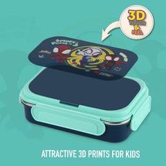 Nebula 3D Design Kids Lunch Box Web Warrior