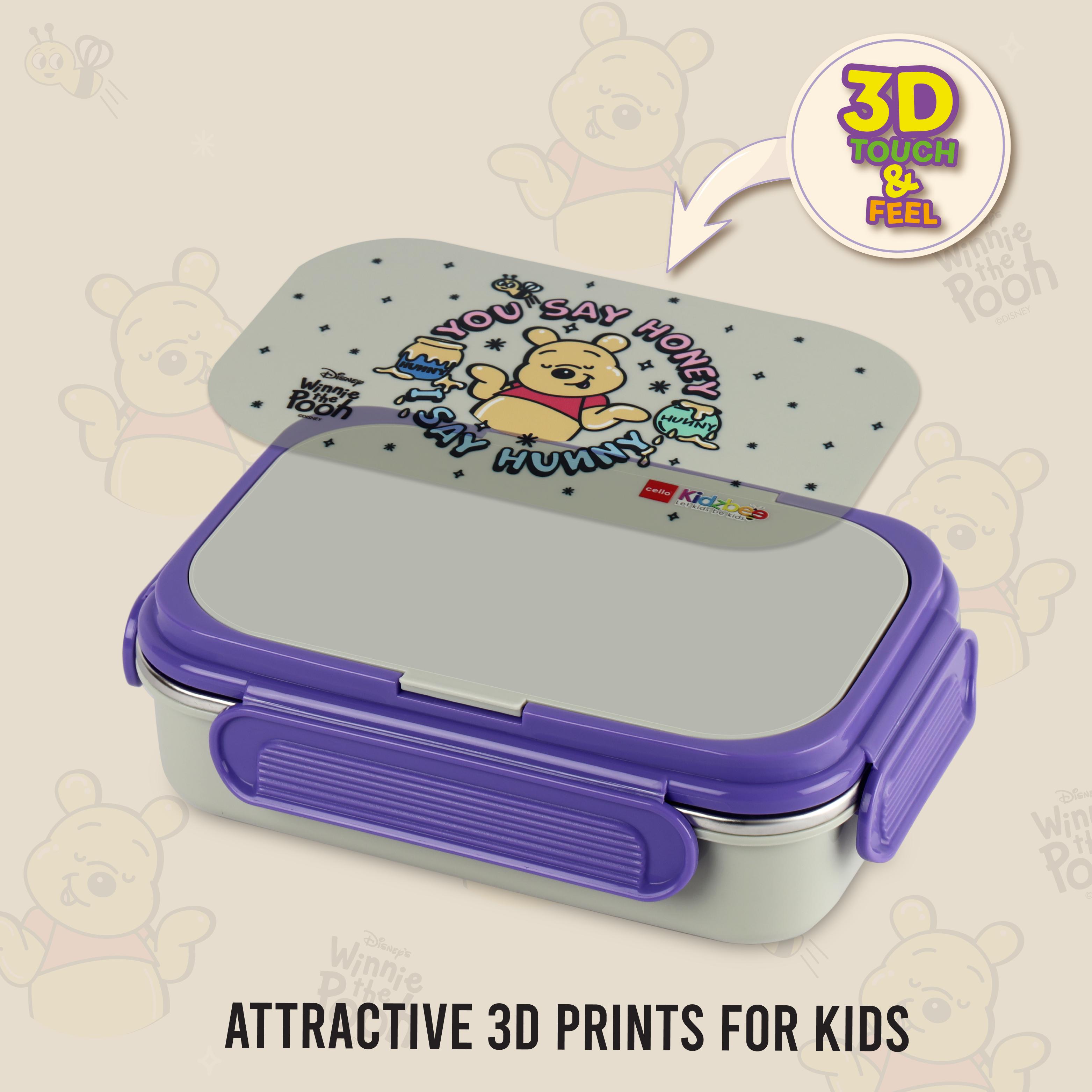 Nebula 3D Design Kids Lunch Box Hunny Bear