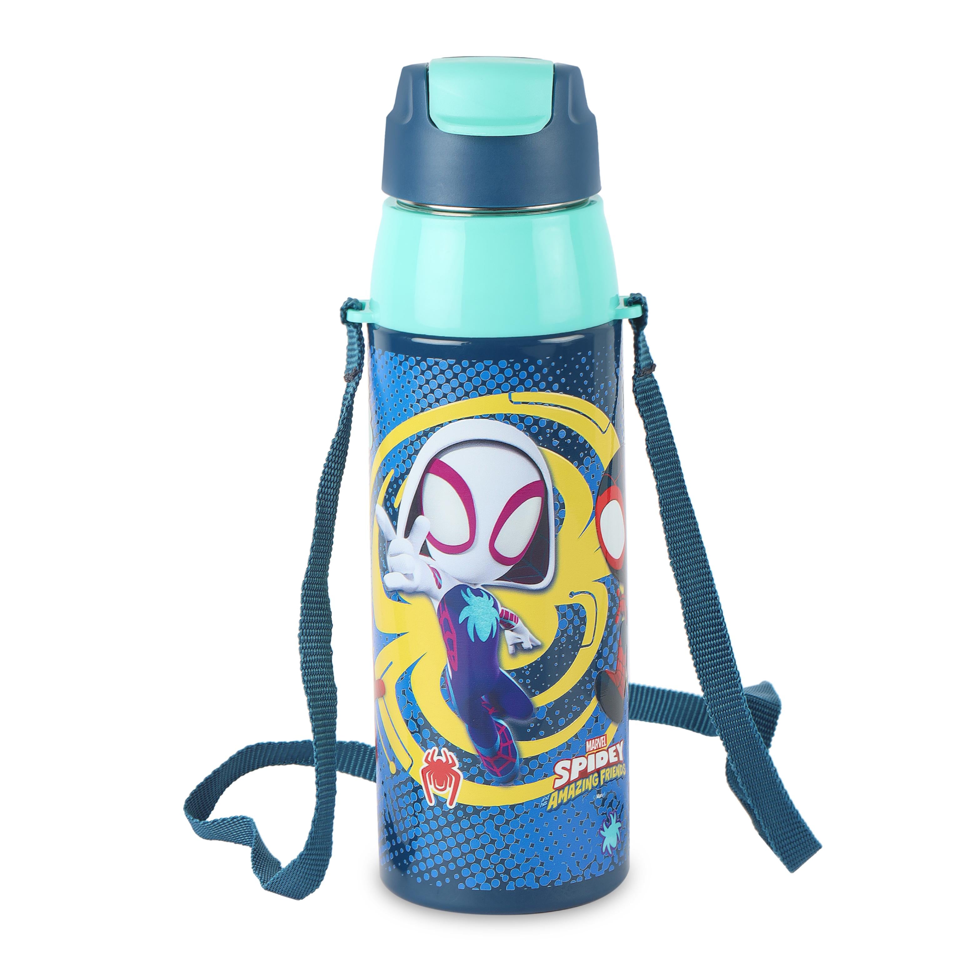 Era 3D Design Insulated Kids Water Bottle, 520ml Web Warriors