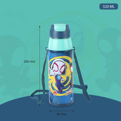 Era 3D Design Insulated Kids Water Bottle, 520ml Web Warriors
