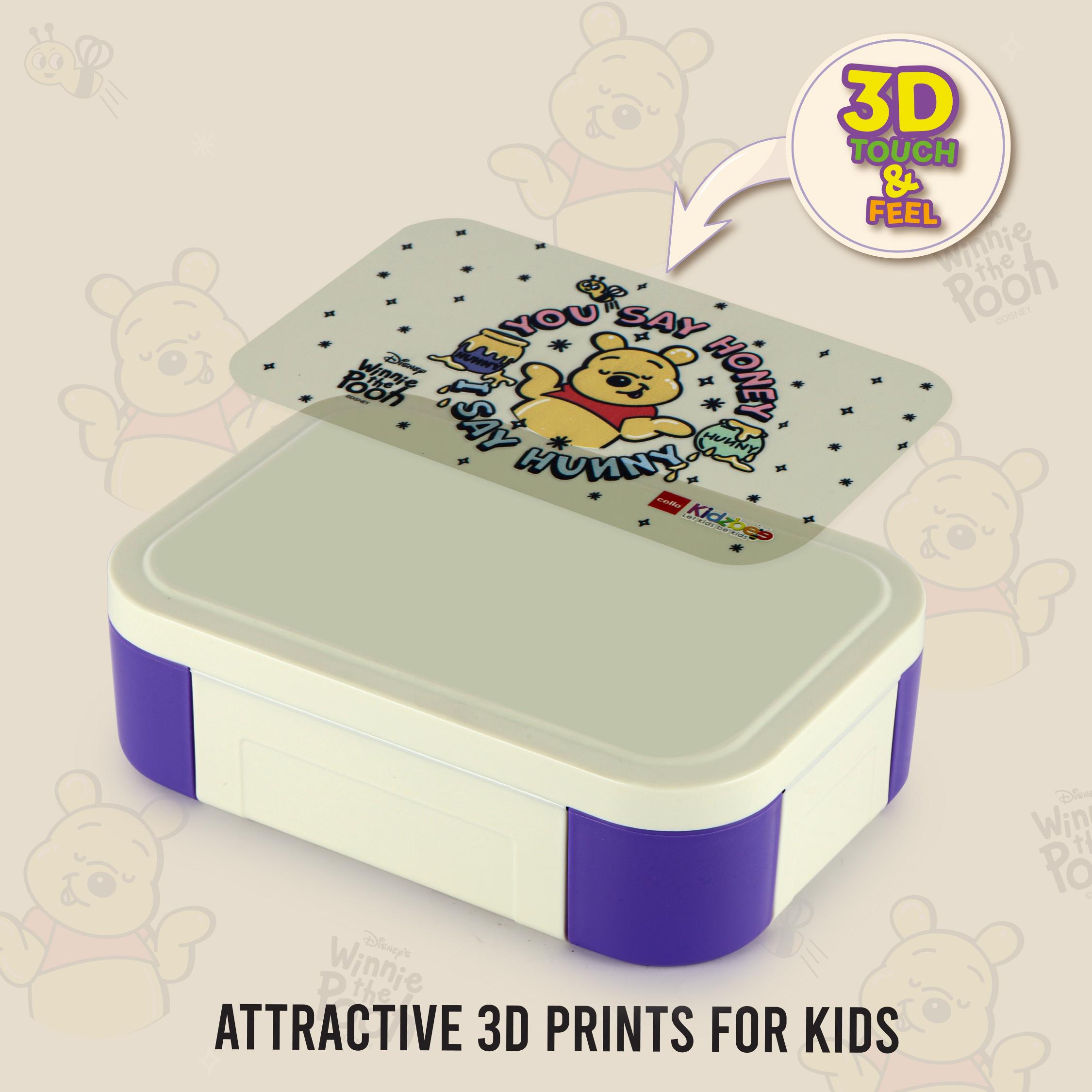 Galaxy 3D Design Kids Lunch Box Hunny Bear