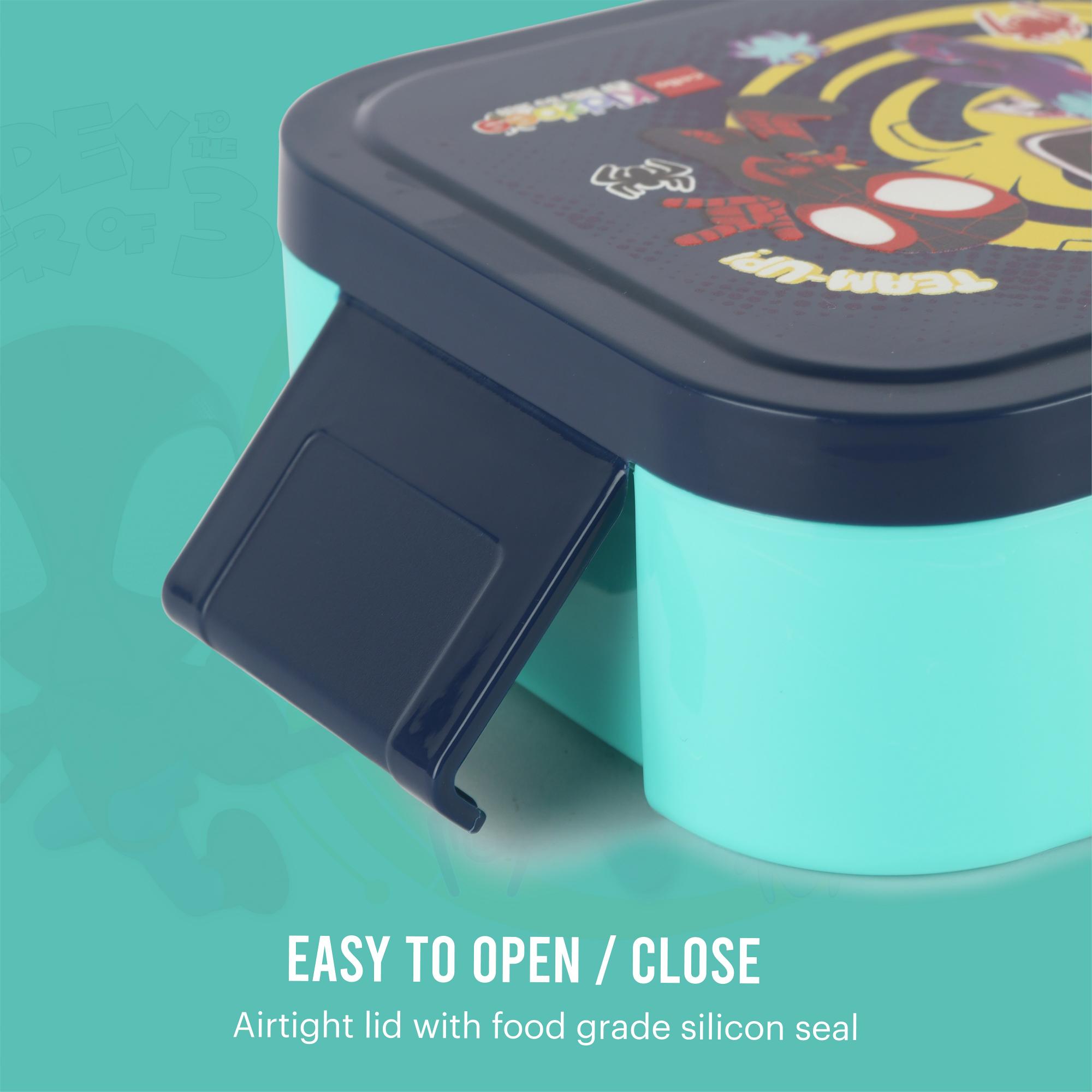 Galaxy 3D Design Kids Lunch Box Web Warrior