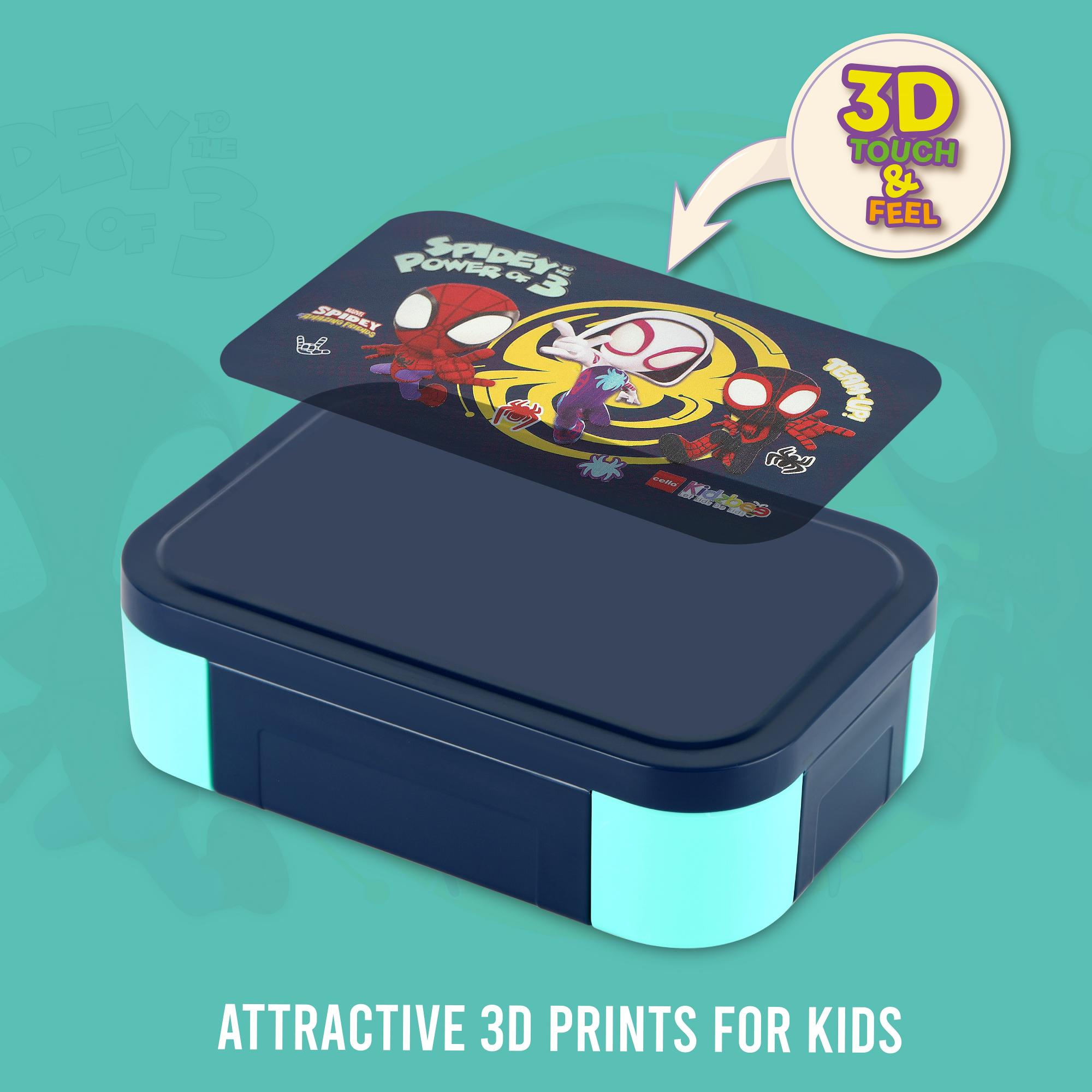 Galaxy 3D Design Kids Lunch Box Web Warrior