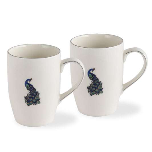 Mor Platinum Mug, Aura Series, Set of 2