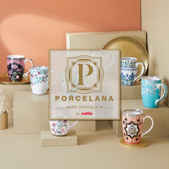 Buta Green Mug, Mirage Series, Set of 2