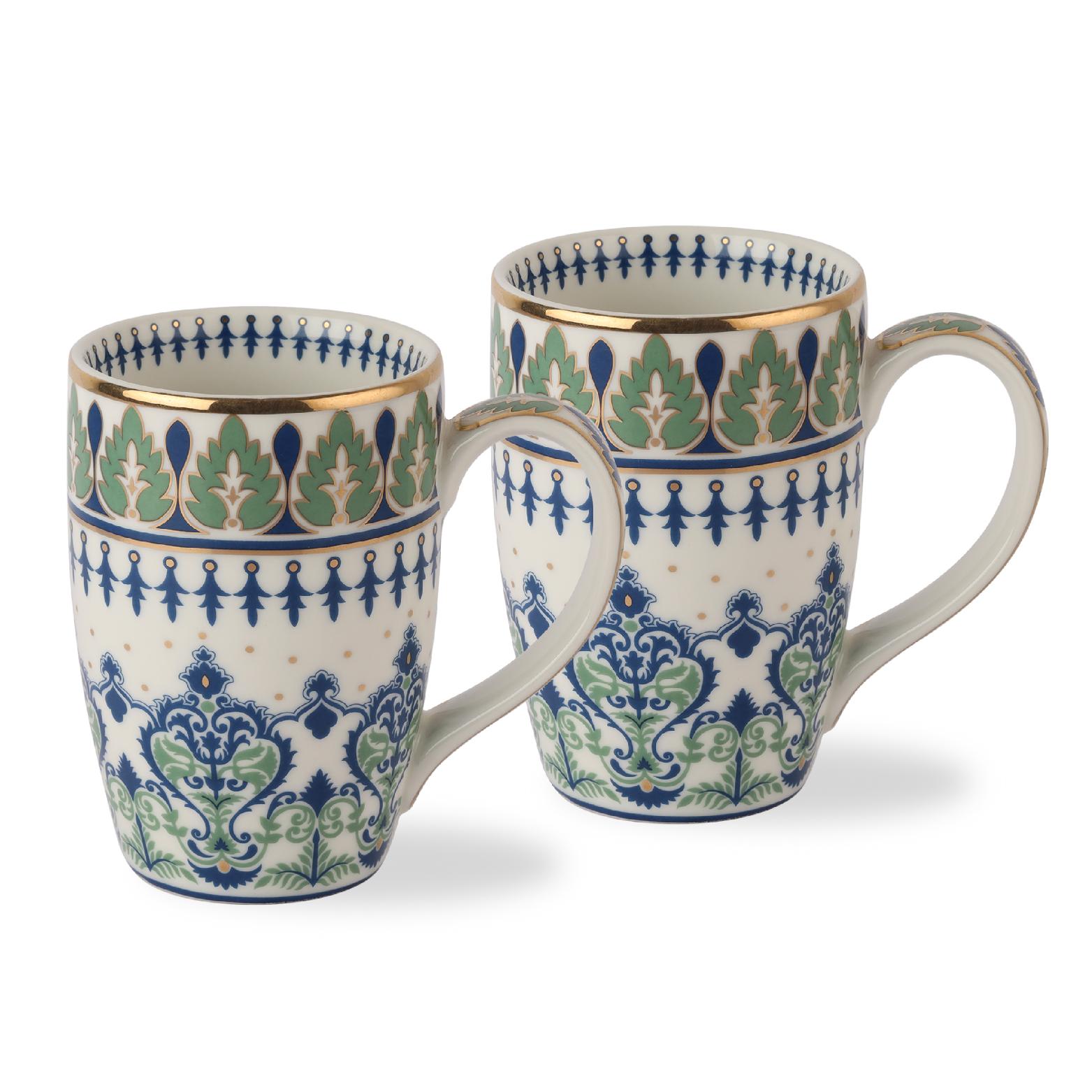 Classic Chakri Mug, Mirage Series, Set of 2