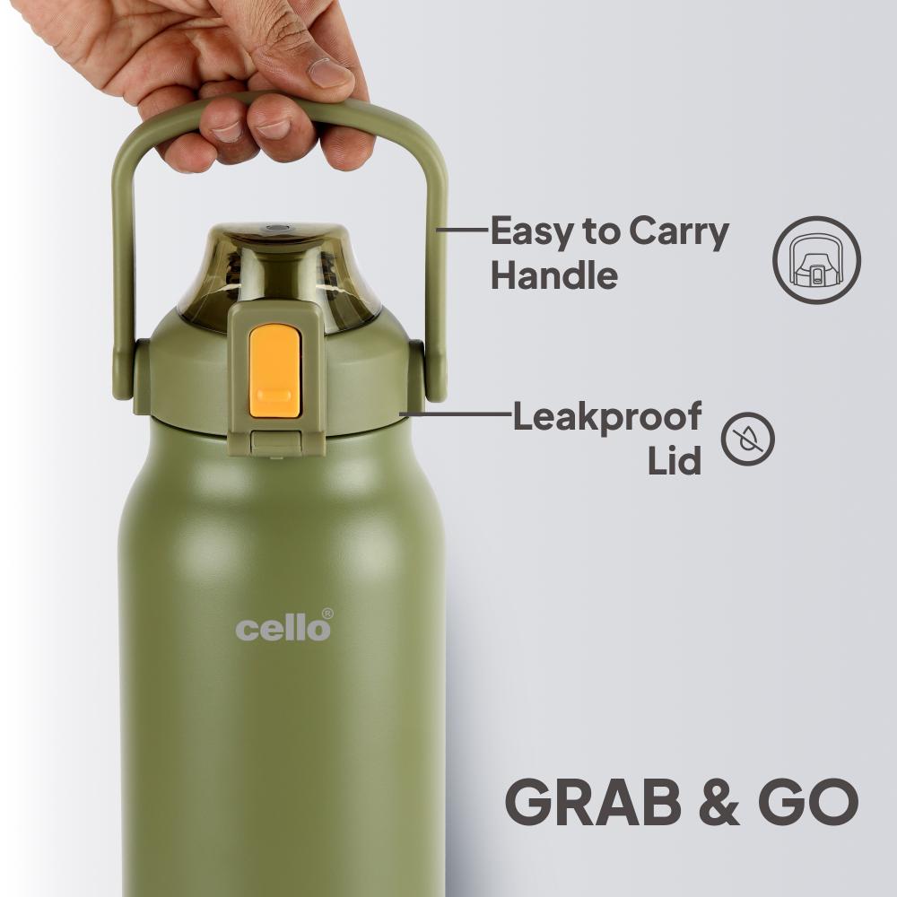 Duro Accord Thermosteel Flask, 1500 ml Olive Green / 1800ml