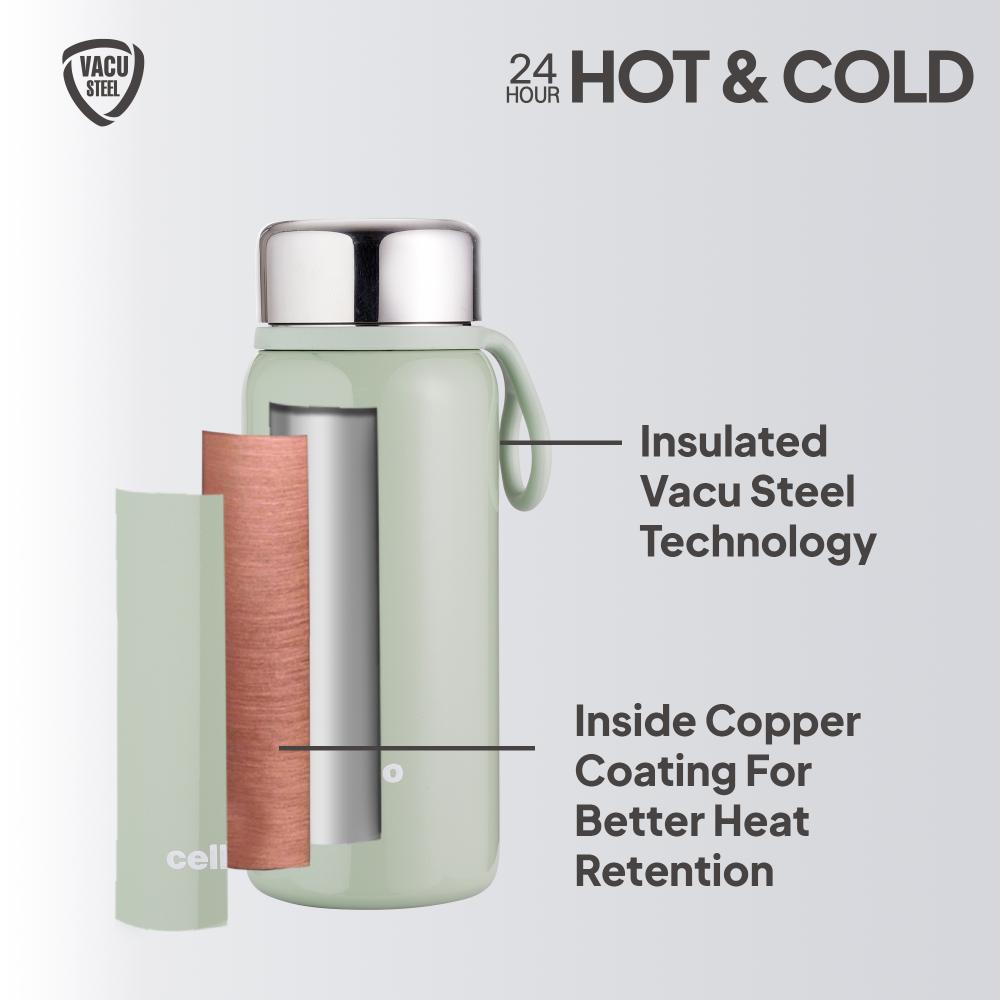 Glitz Thermosteel Flask, 300 ml Pista