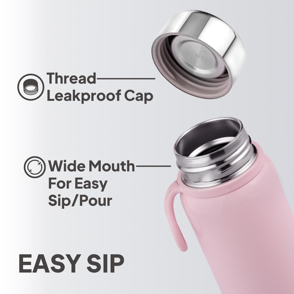 Glitz Thermosteel Flask, 300 ml Peach