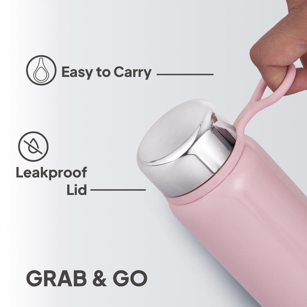 Glitz Thermosteel Flask, 300 ml Peach