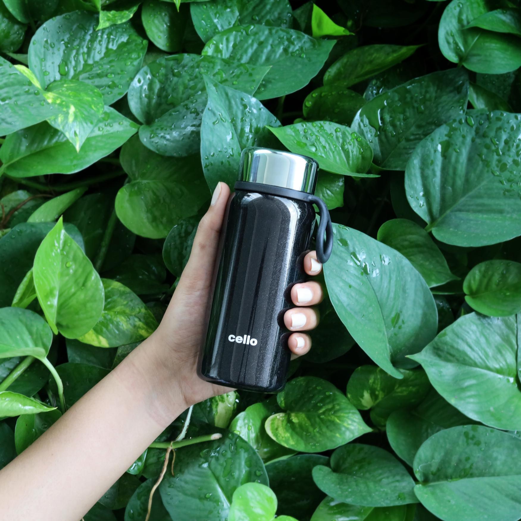 Glitz Thermosteel Flask, 300 ml Black