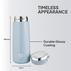 Bliss Thermosteel Flask Light Grey / 400ml