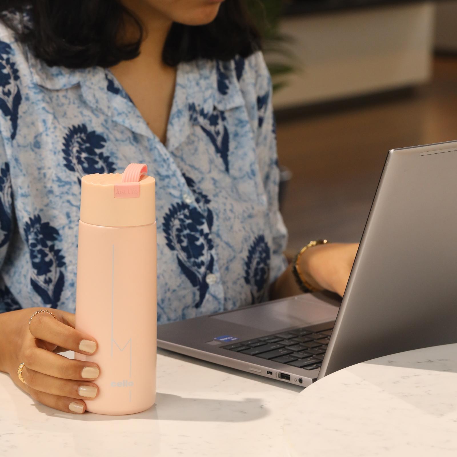 Duke Thermosteel Flask, 400 ml Peach