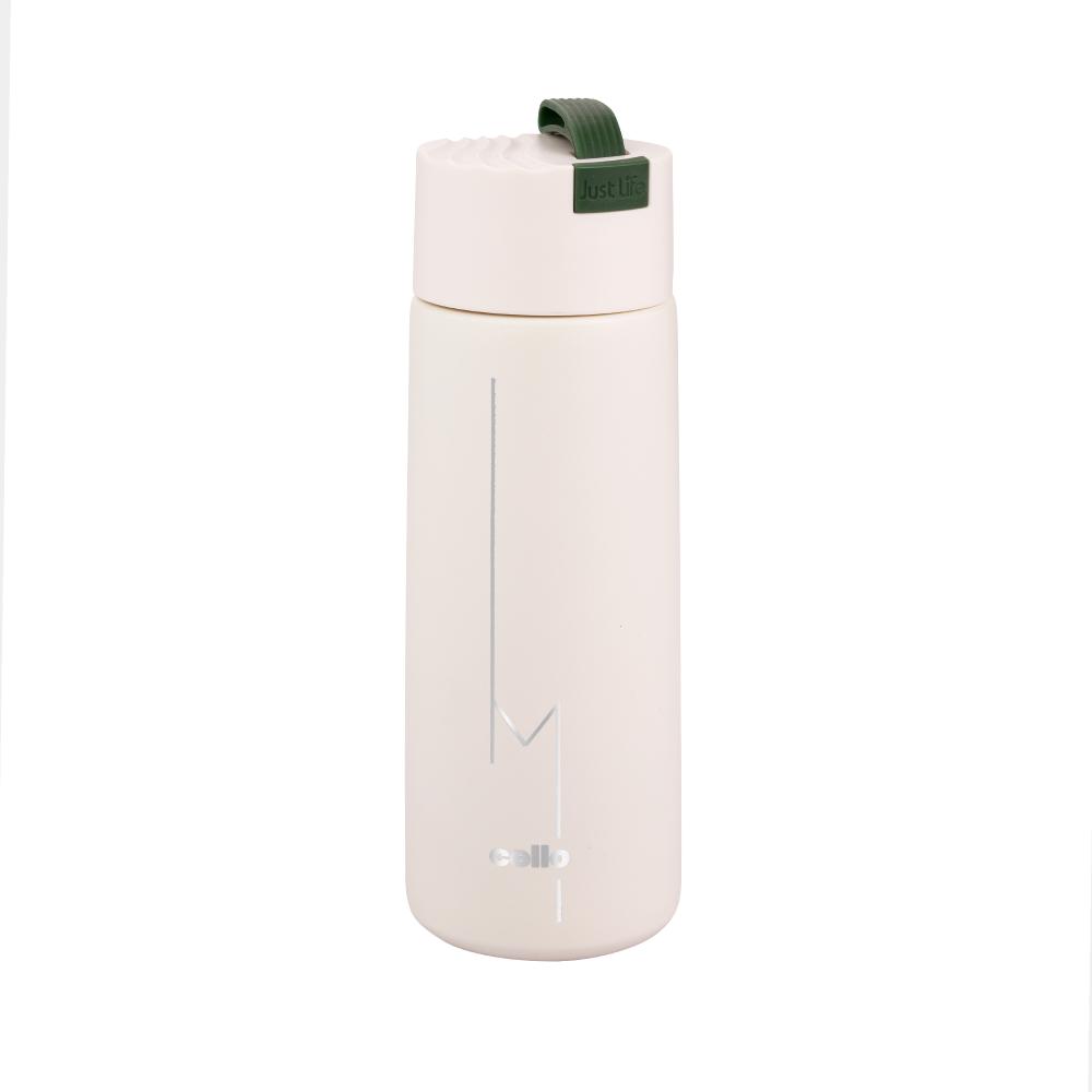 Duke Thermosteel Flask, 400 ml Creamy White