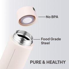 Duke Thermosteel Flask, 400 ml Creamy White