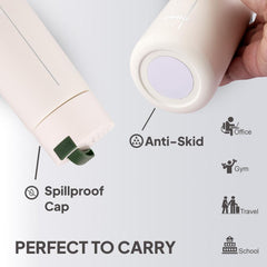 Duke Thermosteel Flask, 400 ml Creamy White