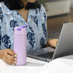 Duke Thermosteel Flask, 400 ml Purple