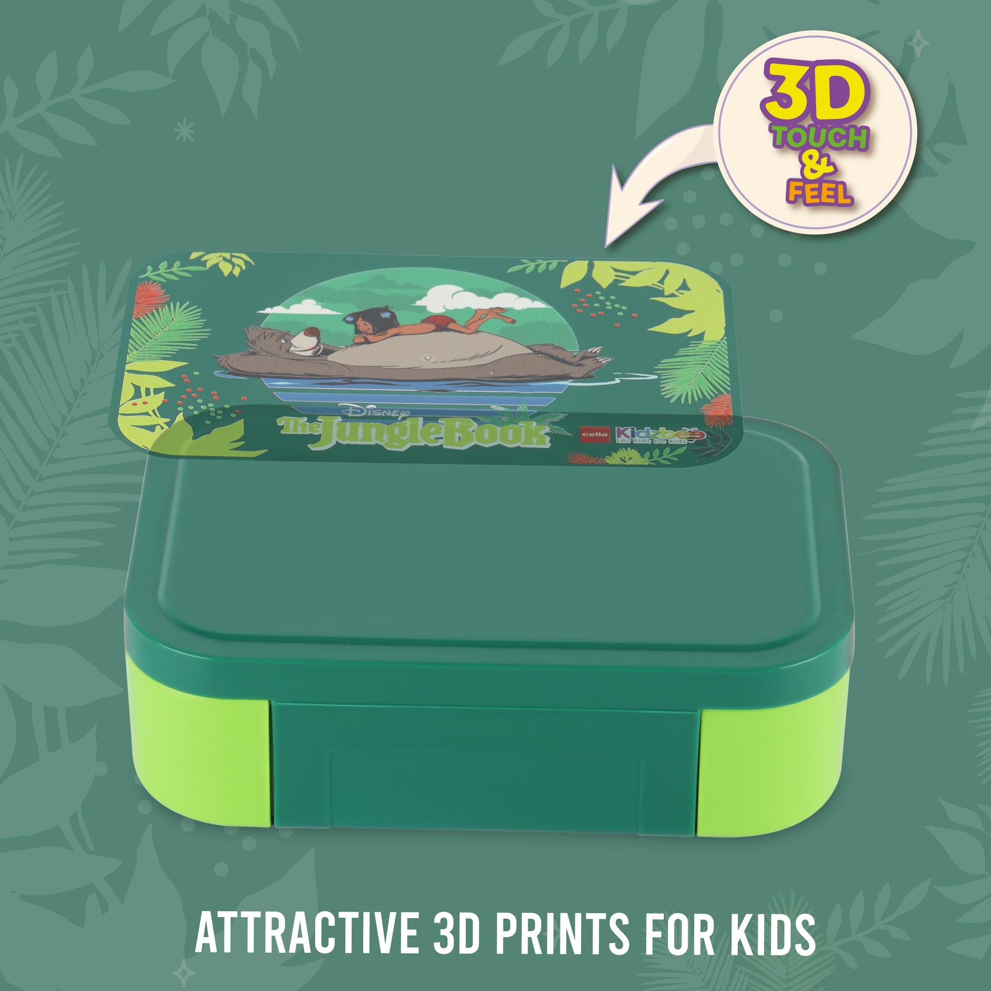 Galaxy 3D Design Kids Lunch Box Mowgli Ride