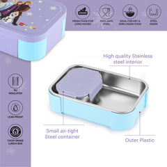 Galaxy 3D Design Kids Lunch Box Frozen Family