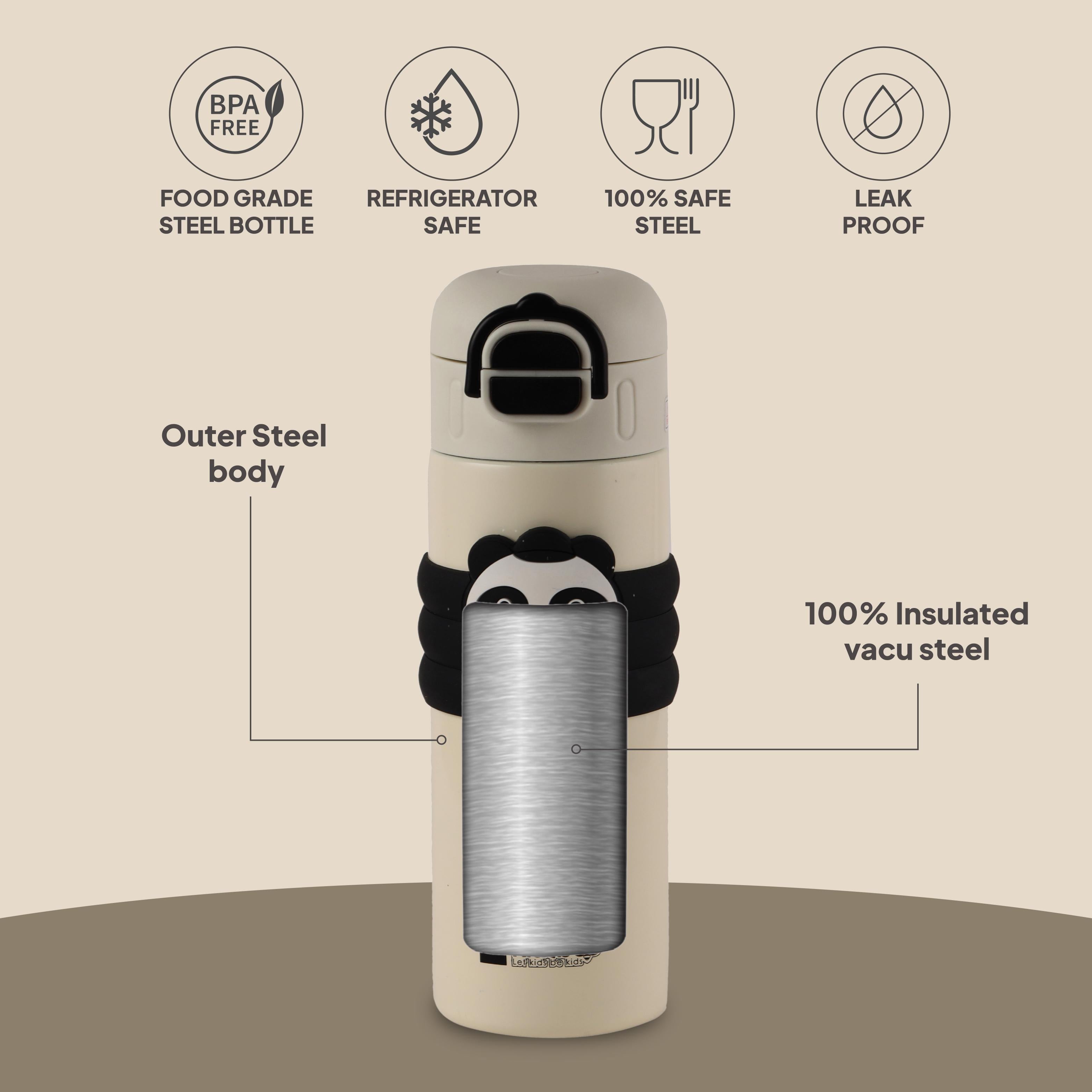 Duo Buddy 500 Kids Flask, 498 ml Creamy White