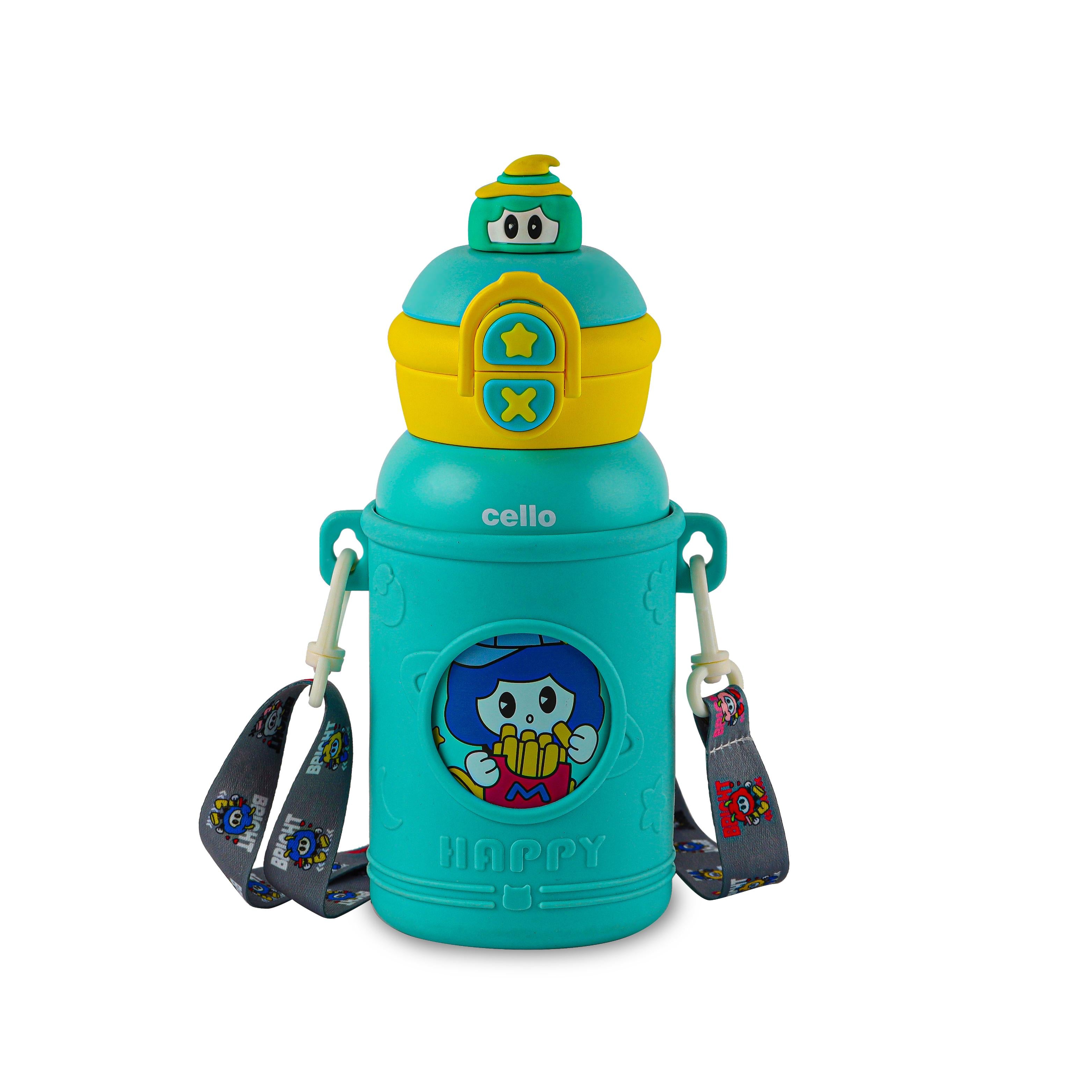 Duo Panda 500 Kids Flask, 526 ml Mint Green