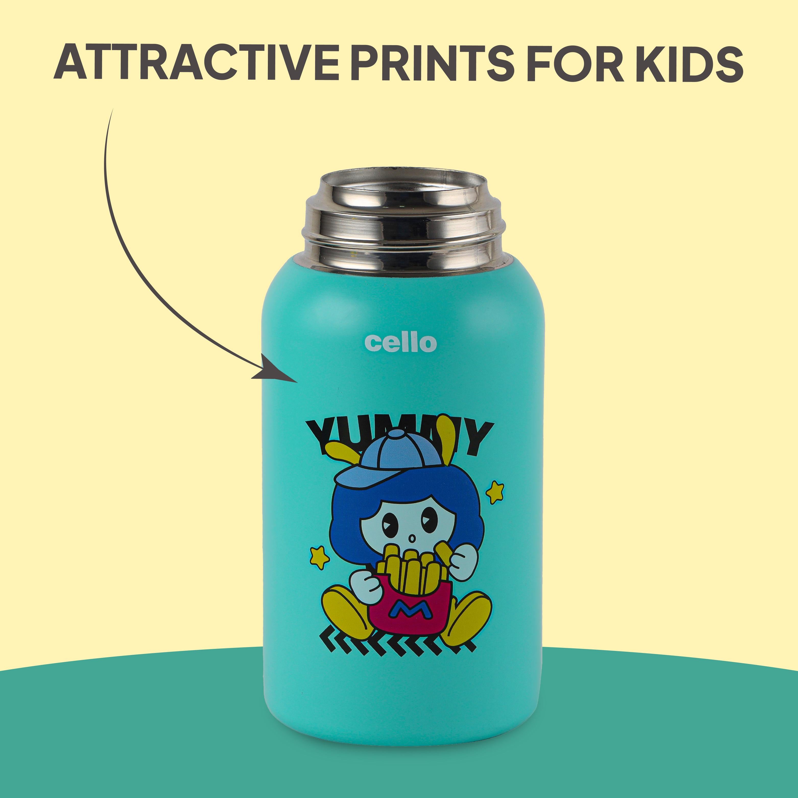 Duo Panda 500 Kids Flask, 526 ml Mint Green
