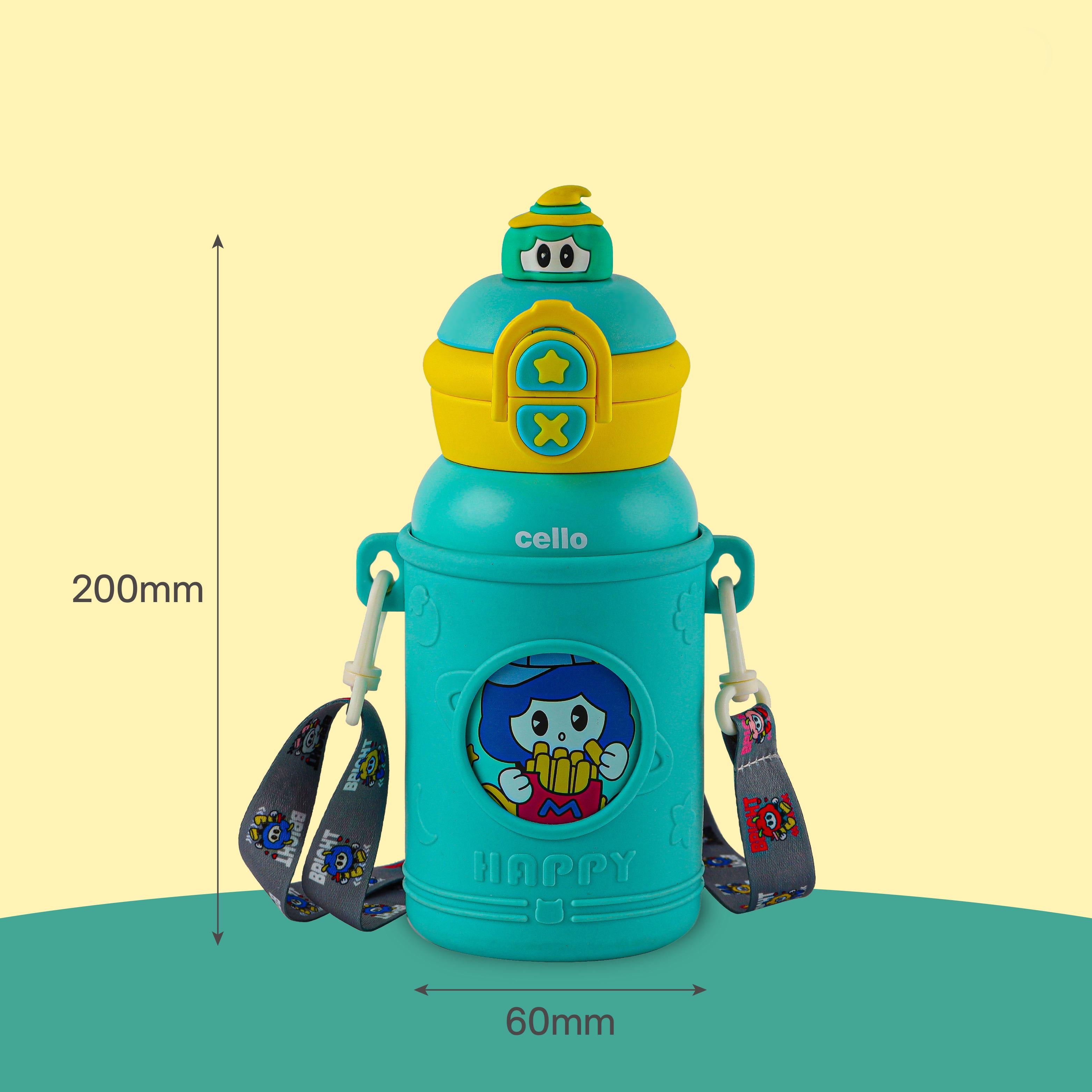 Duo Panda 500 Kids Flask, 526 ml Mint Green