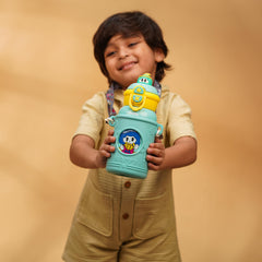 Duo Panda 500 Kids Flask, 526 ml Mint Green