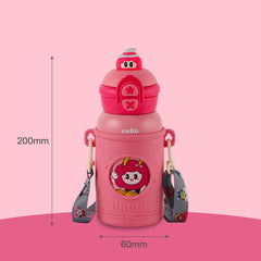Duo Panda 500 Kids Flask, 526 ml Flamingo Pink