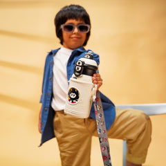 Duo Panda 500 Kids Flask, 526 ml Creamy White