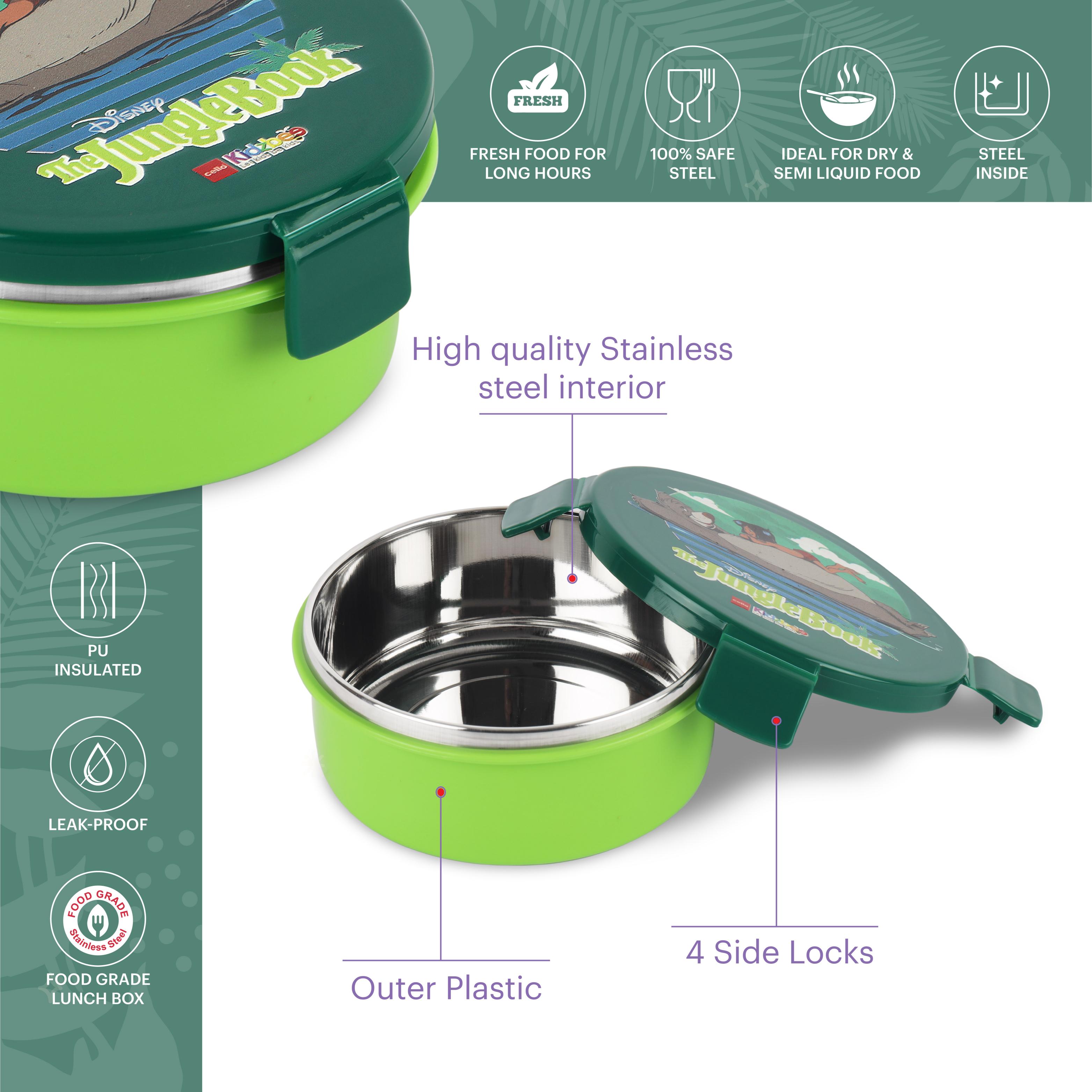 Pluto Kids Insulated Lunch Box Jungle Book