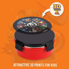 Pluto Kids Insulated Lunch Box Mighty Heroes