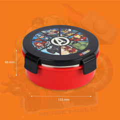 Pluto Kids Insulated Lunch Box Mighty Heroes