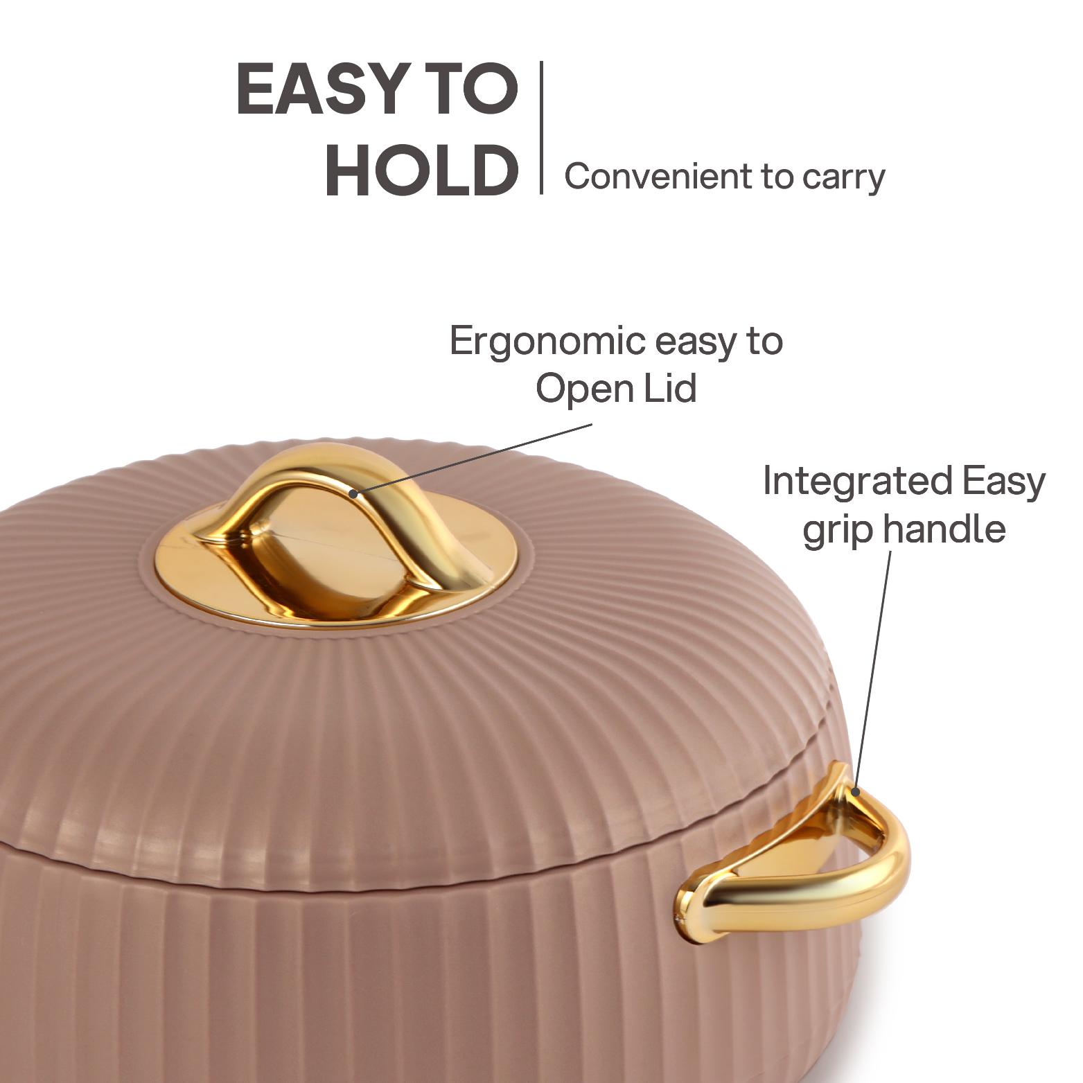 Aurum Insulated Casserole, 1500ml Beige / 1500ml