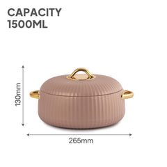 Aurum Insulated Casserole, 1500ml Beige / 1500ml