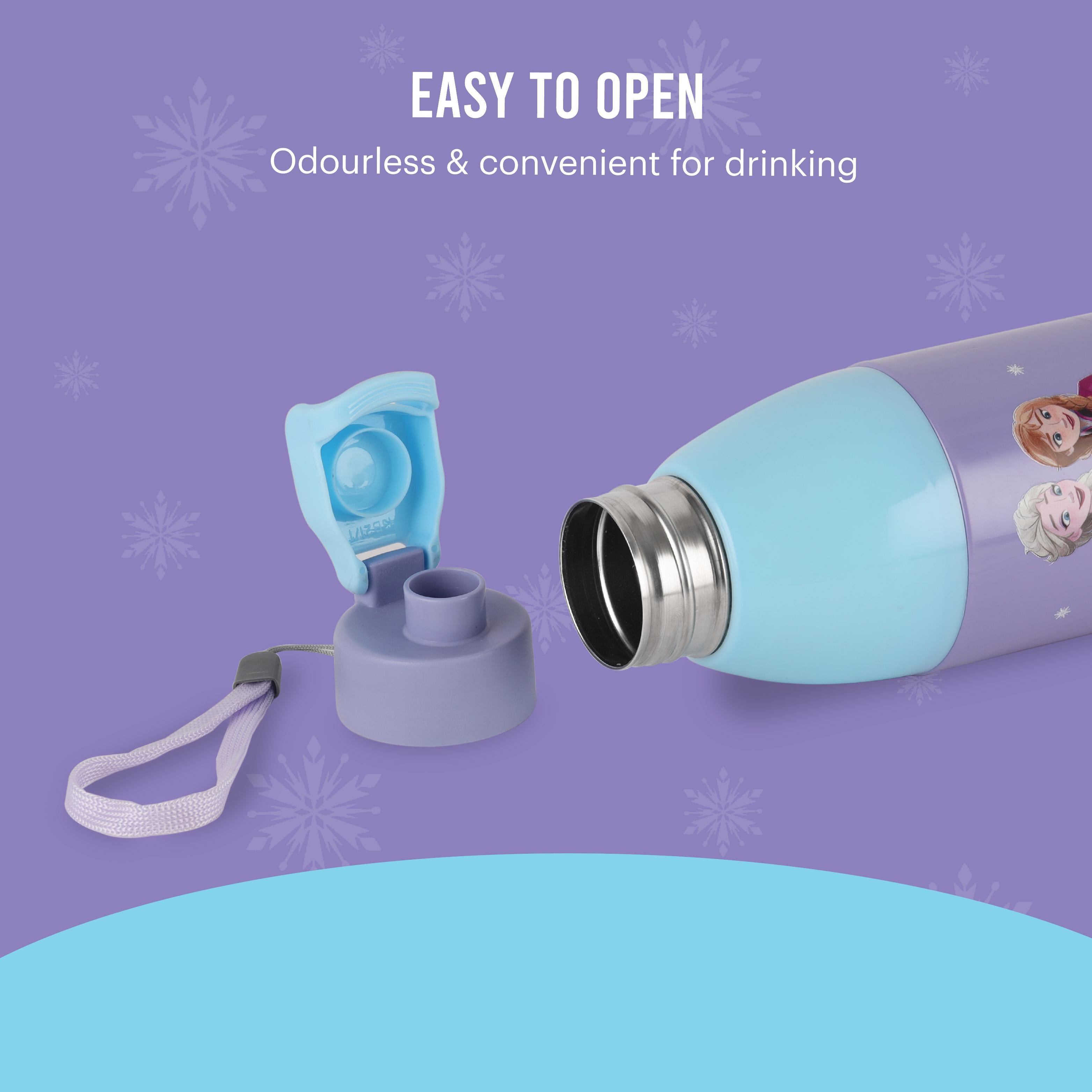 Uranus 3D Design Insulated Kids Water Bottle, 680ml Frozen Trio