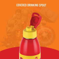Uranus 3D Design Insulated Kids Water Bottle, 680ml Iron Man